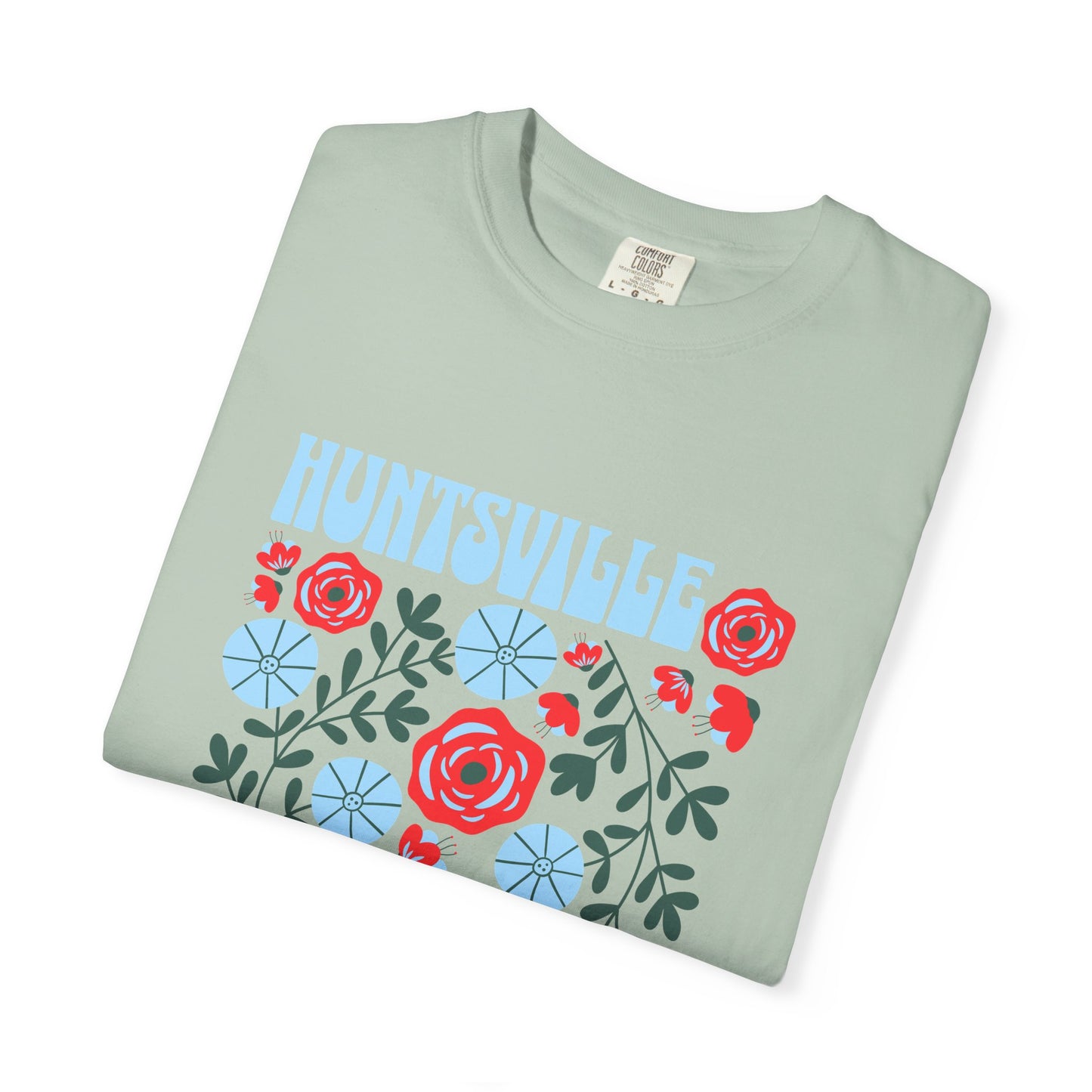 Floral Huntsville 100% Cotton T-Shirt