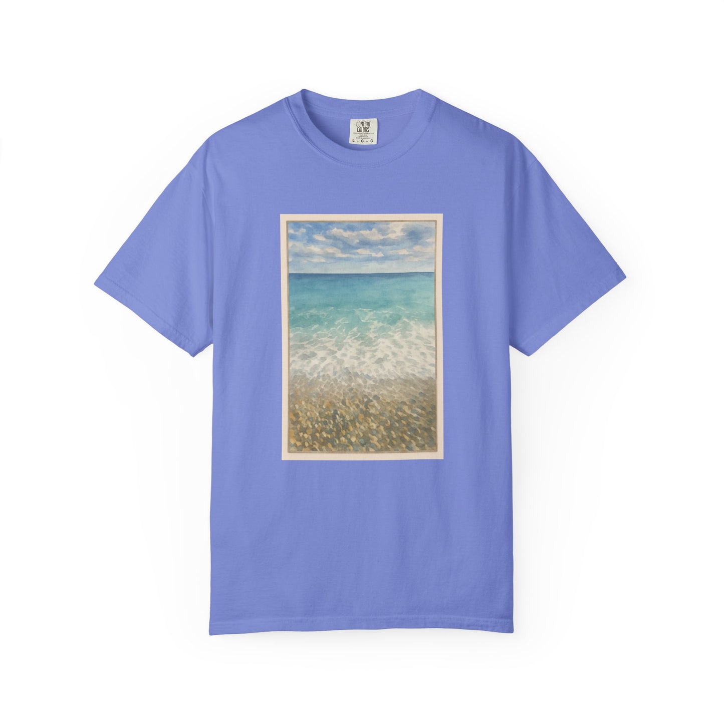 Nice France Watercolor Graphic T-Shirt