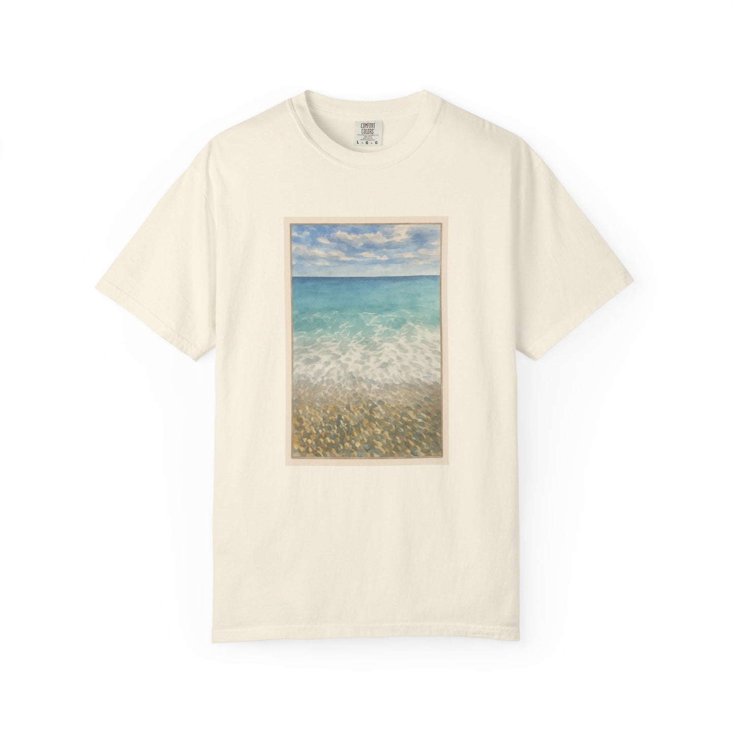 Nice France Watercolor Graphic T-Shirt