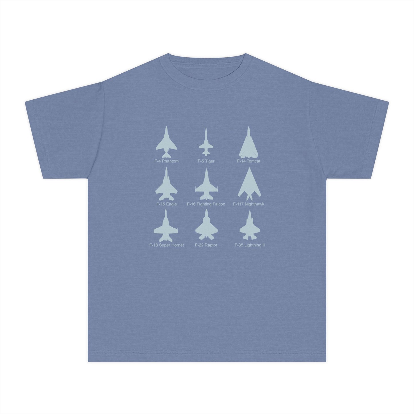 United States Fighter Jets Youth Graphic T-Shirt