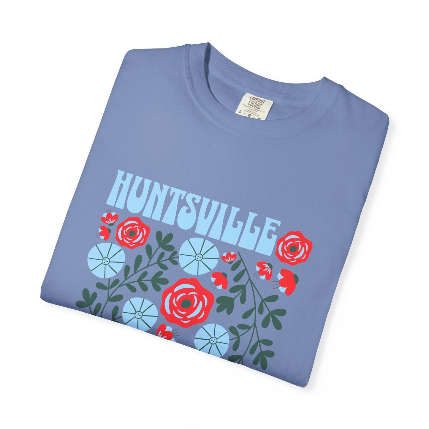 Floral Huntsville 100% Cotton T-Shirt