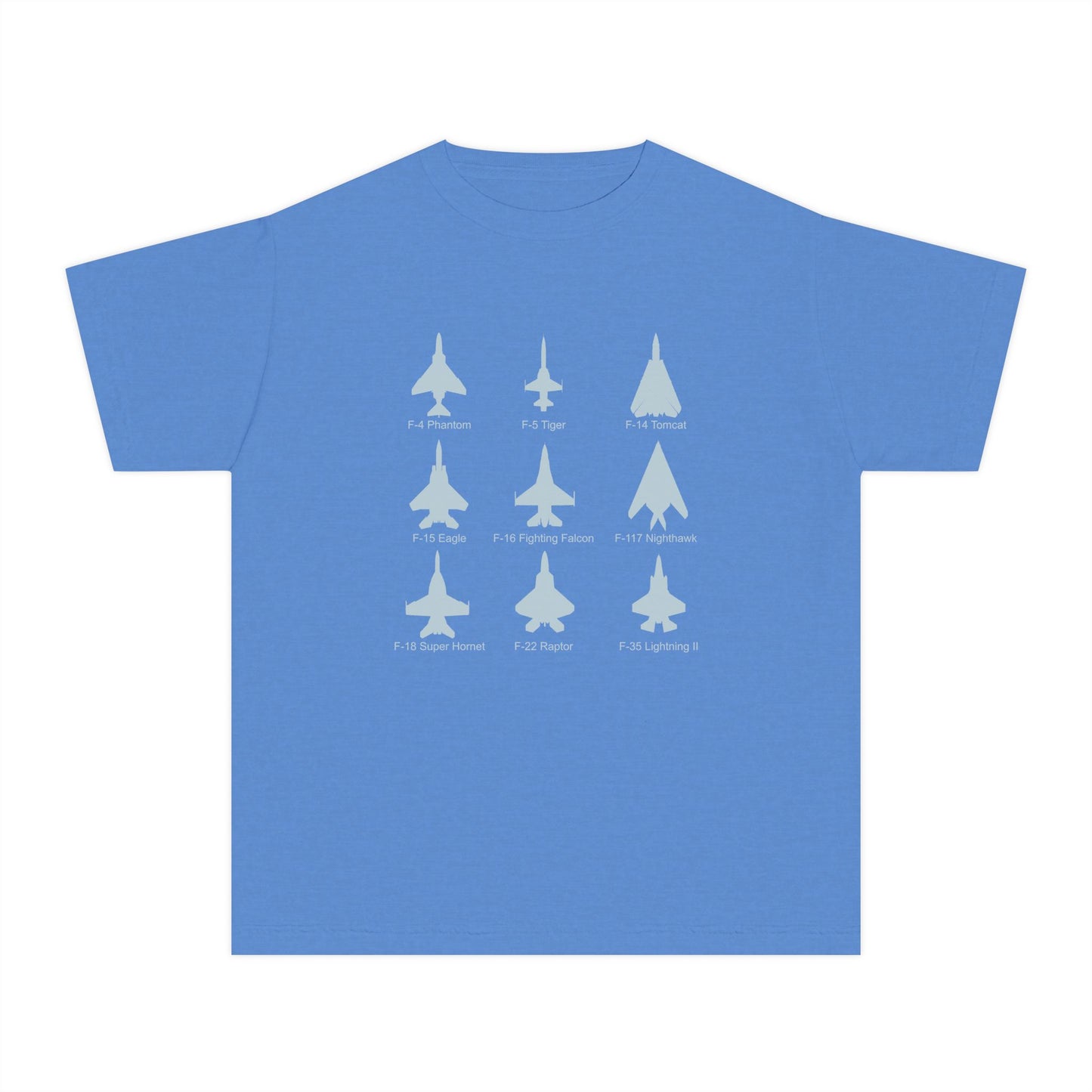 United States Fighter Jets Youth Graphic T-Shirt