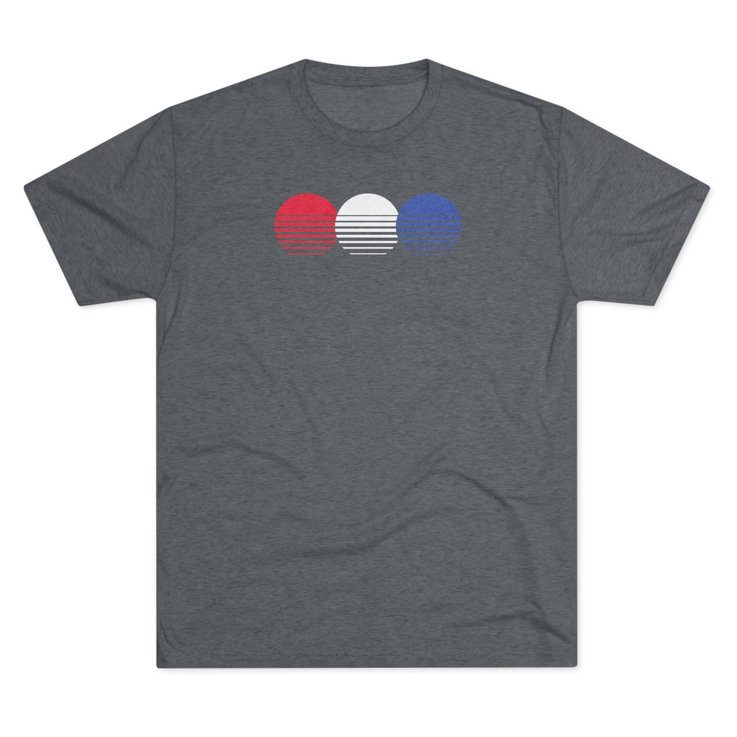 Patriotic Chasing Sunsets Tri-Blend T-Shirt