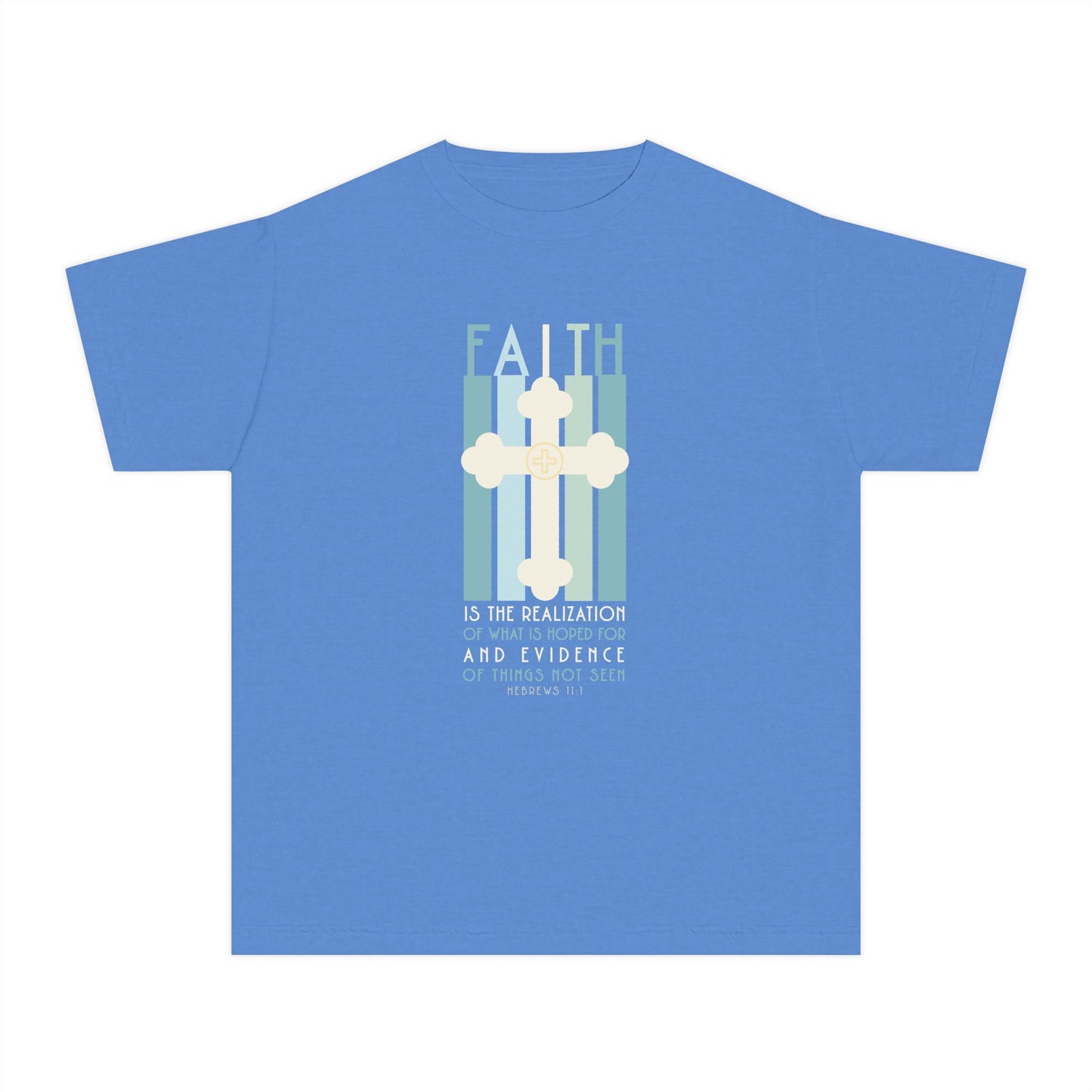 Hebrews 11:1 Faith Youth Graphic T-Shirt