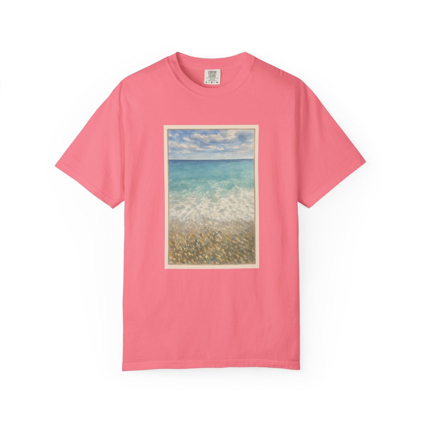 Nice France Watercolor Graphic T-Shirt