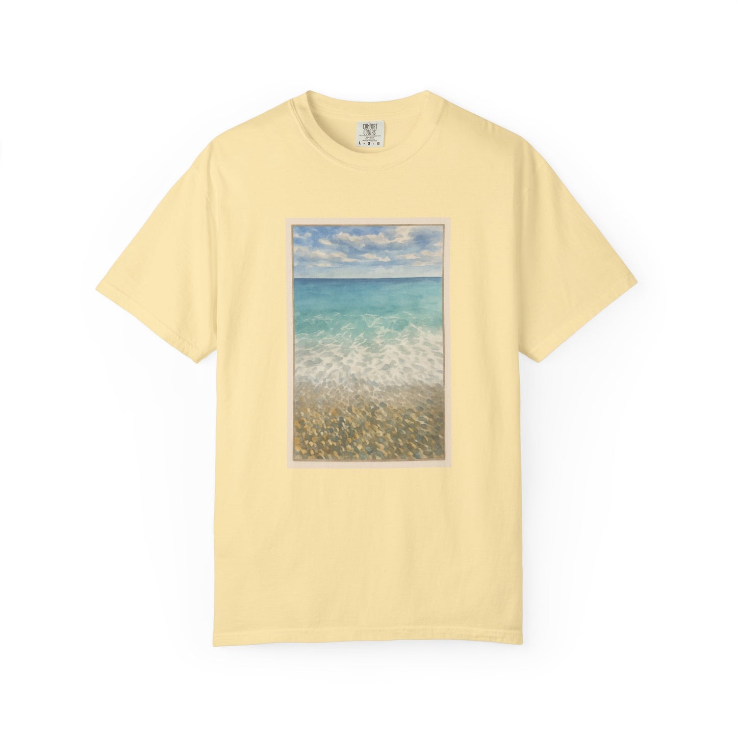 Nice France Watercolor Graphic T-Shirt