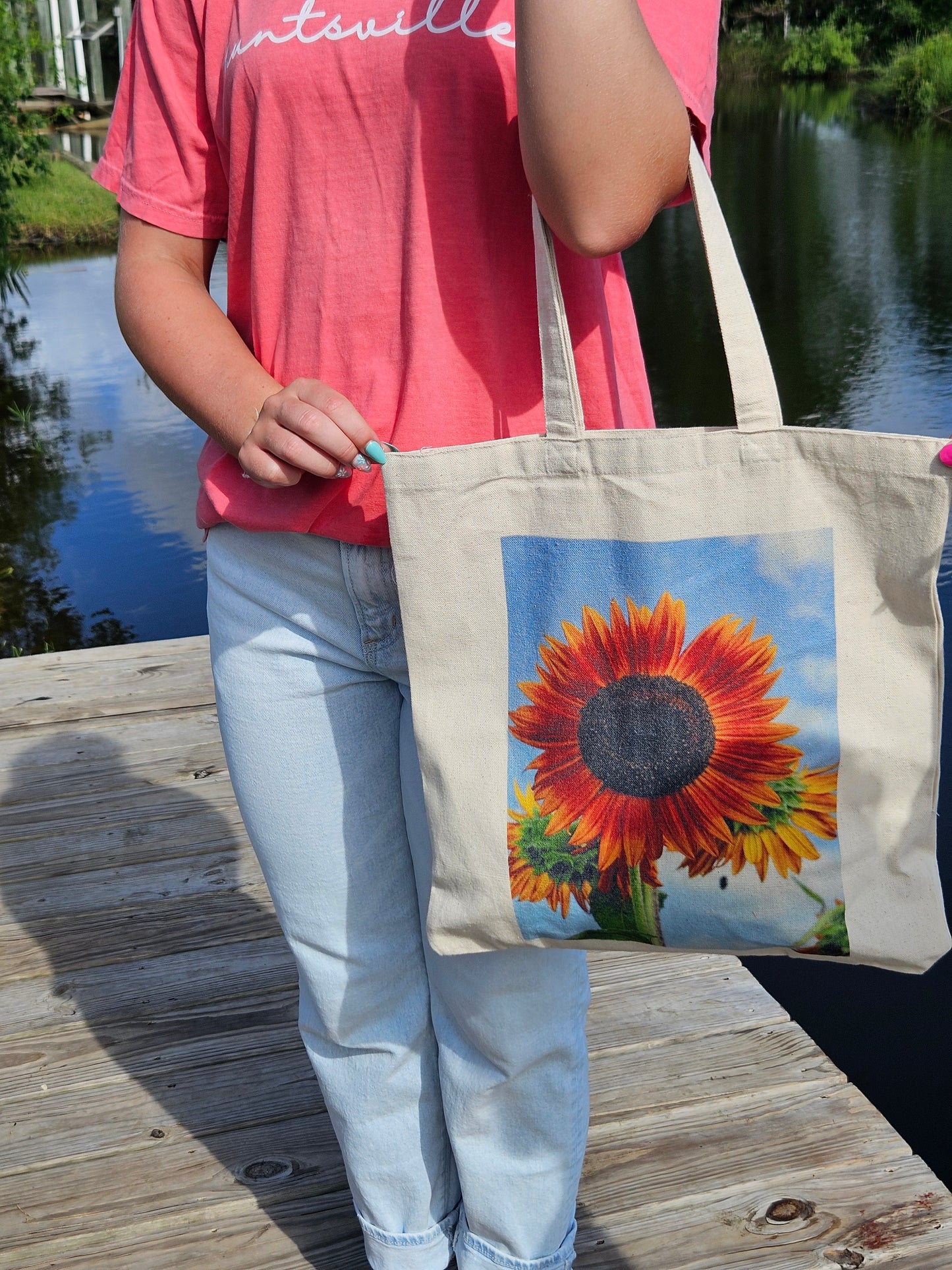 Sunflower (Bicolor) Tote