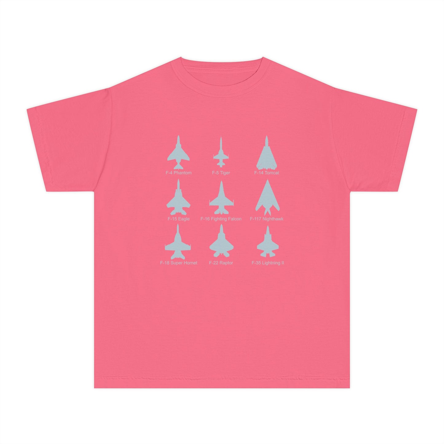 United States Fighter Jets Youth Graphic T-Shirt