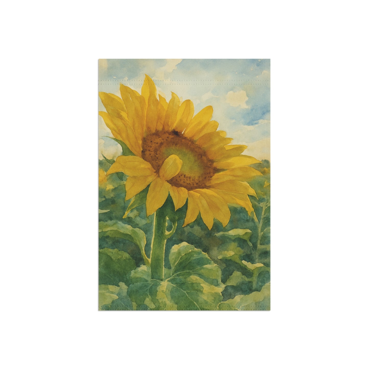 Sunflower Garden Flag
