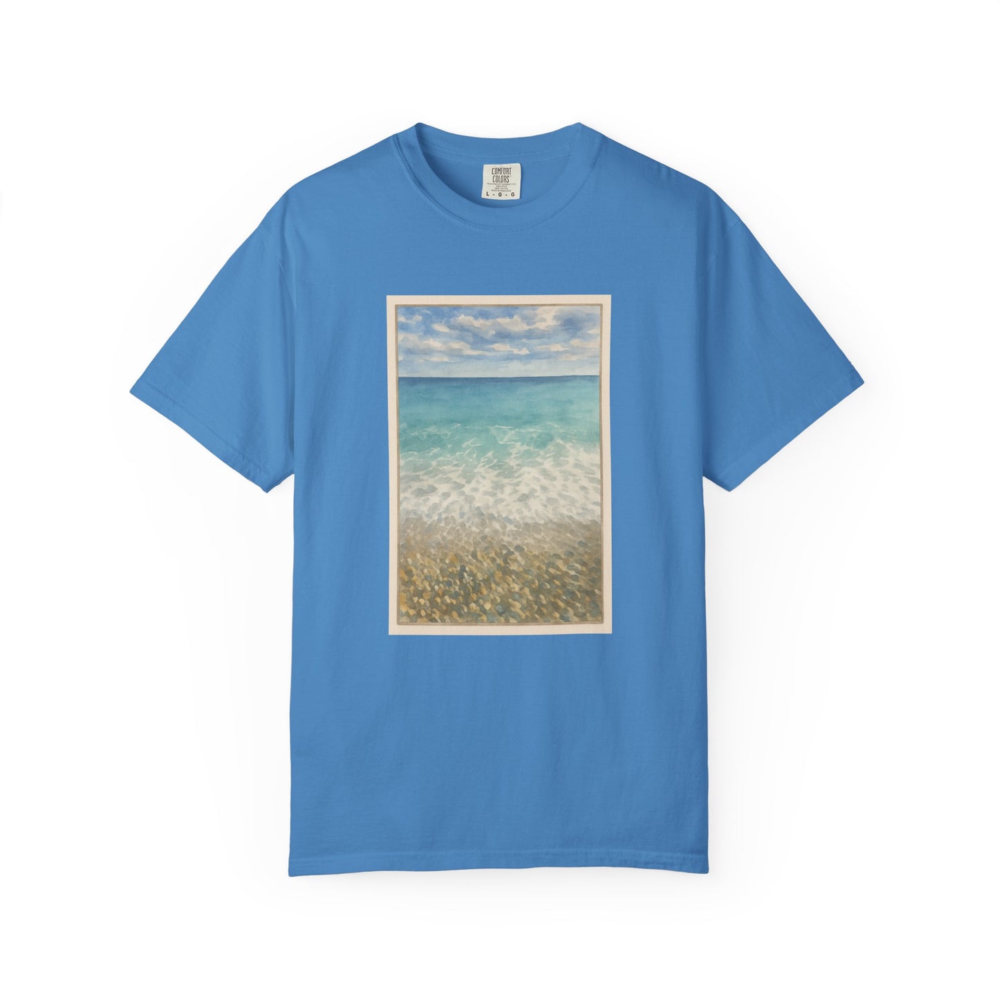 Nice France Watercolor Graphic T-Shirt