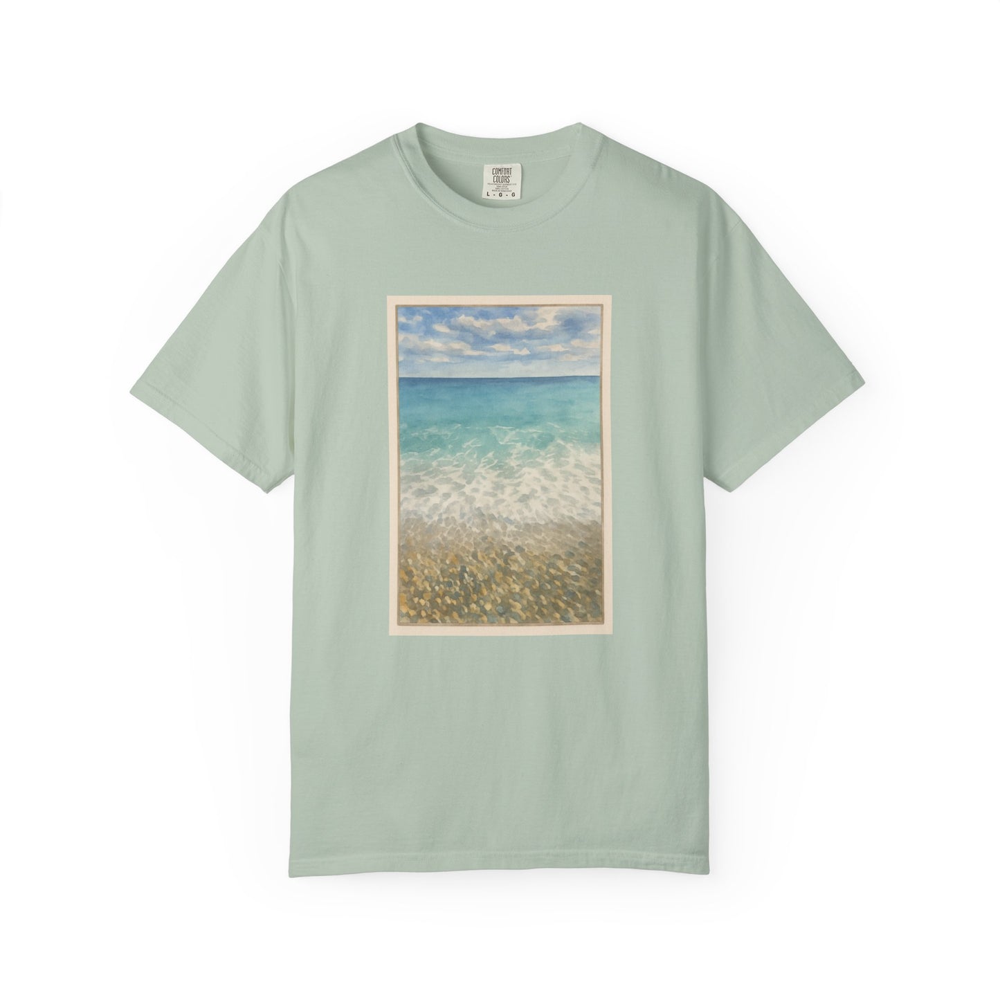 Nice France Watercolor Graphic T-Shirt