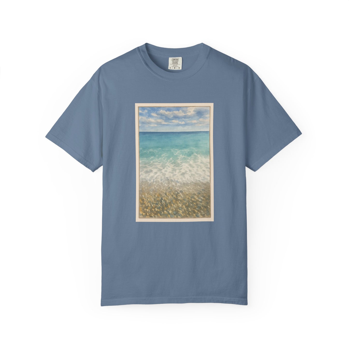 Nice France Watercolor Graphic T-Shirt