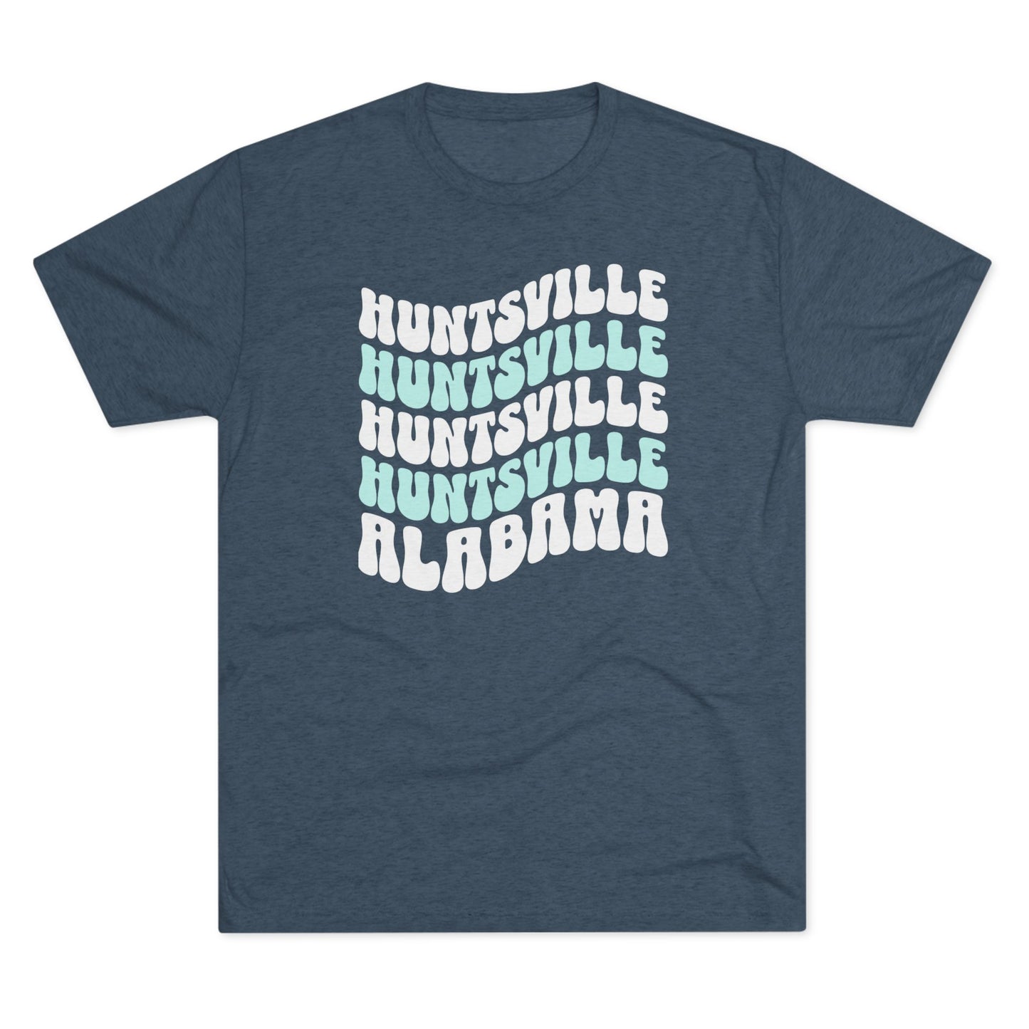 Huntsville AL Wavy Repeat T-Shirt