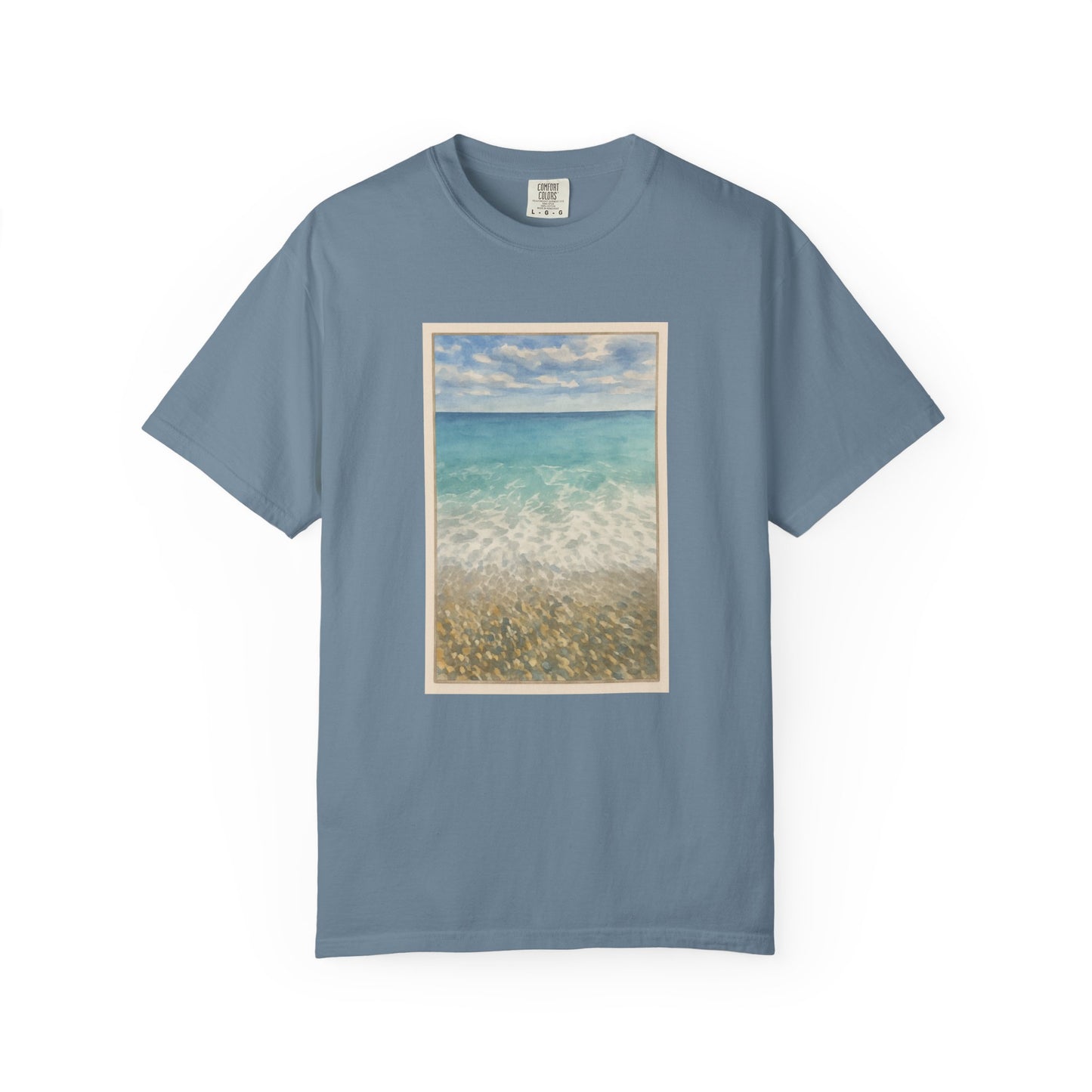 Nice France Watercolor Graphic T-Shirt