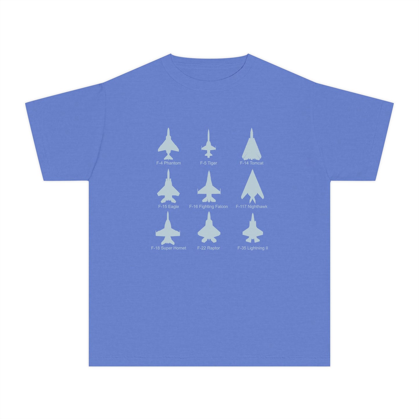 United States Fighter Jets Youth Graphic T-Shirt