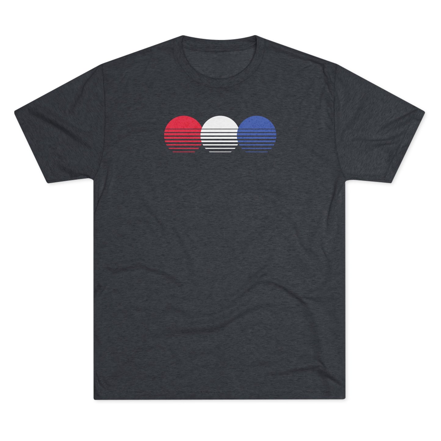 Patriotic Chasing Sunsets Tri-Blend T-Shirt