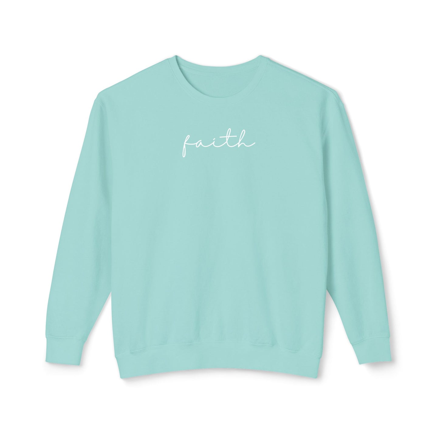 Faith Script Lightweight Sweatshirt