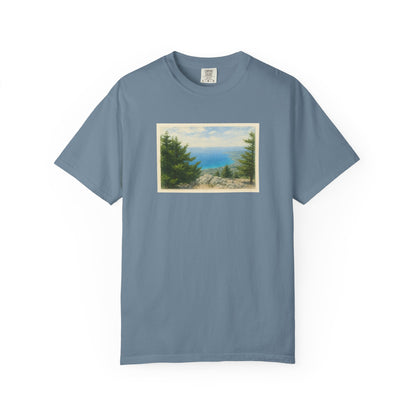 Greece Watercolor Graphic T-Shirt