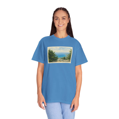 Greece Watercolor Graphic T-Shirt