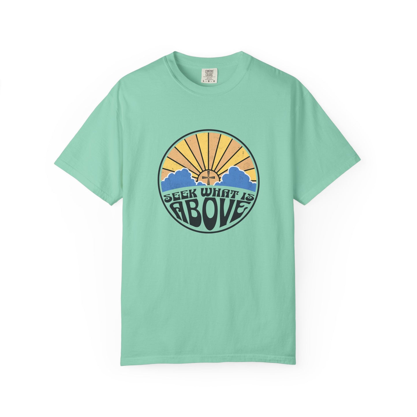 Seek What is Above Graphic T-Shirt