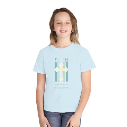 Hebrews 11:1 Faith Youth Graphic T-Shirt