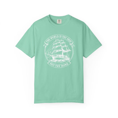Saint Thérèse of Lisieux - World is Thy Ship - Graphic T-Shirt