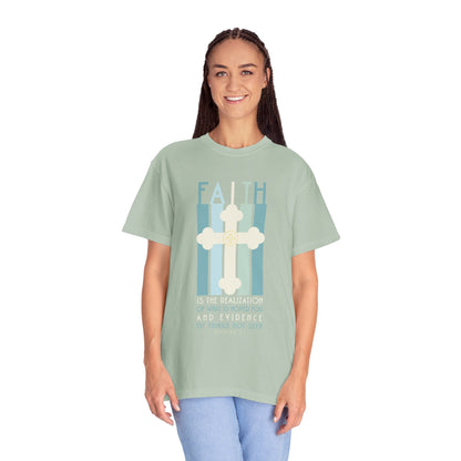 Hebrews 11:1 Faith Graphic T-Shirt