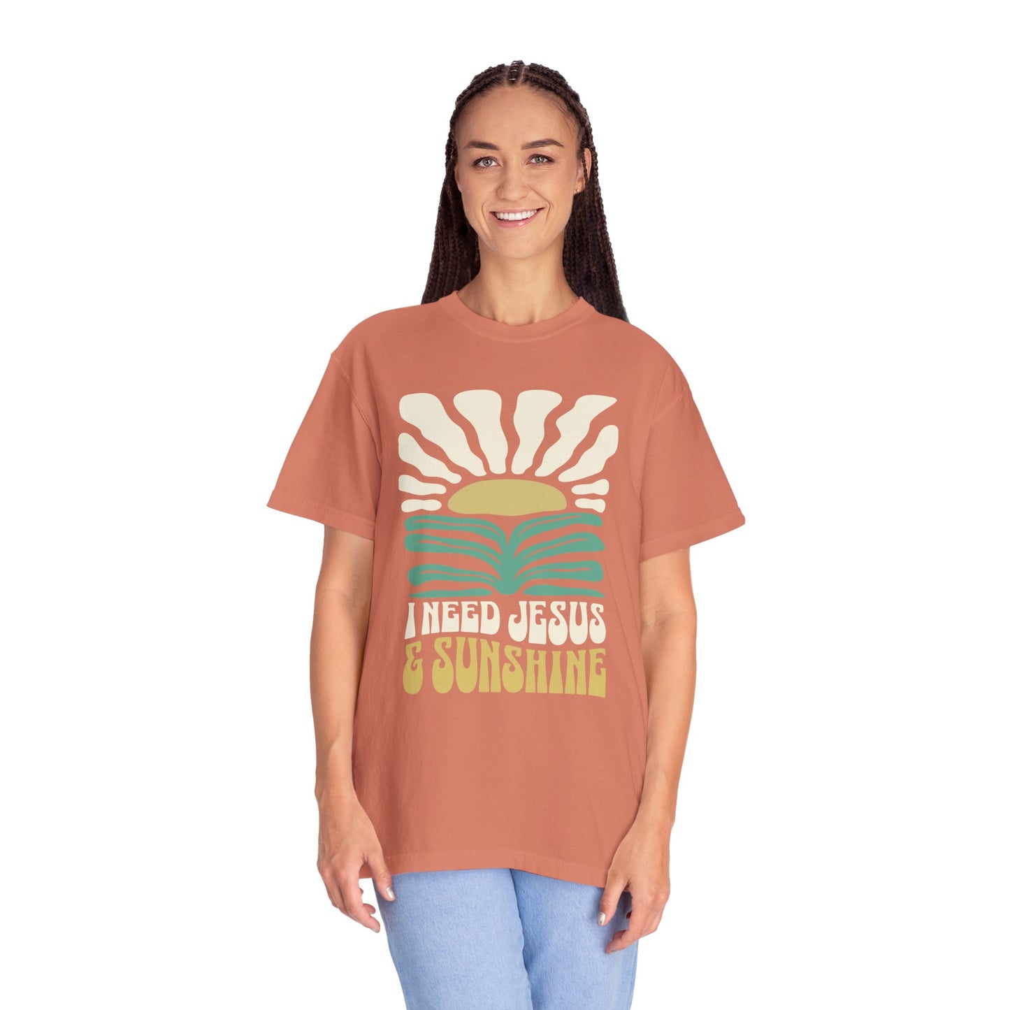 Jesus & Sunshine Graphic T-Shirt