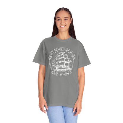 Saint Thérèse of Lisieux - World is Thy Ship - Graphic T-Shirt