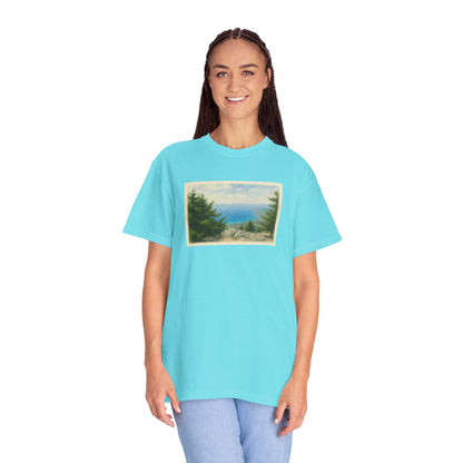 Greece Watercolor Graphic T-Shirt