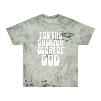 For the Greater Glory of God - Bubble Font Version - T-Shirt