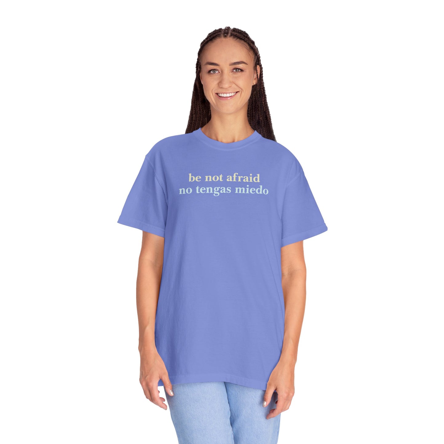 Be Not Afraid / No Tengas Miedo Bilingual T-Shirt