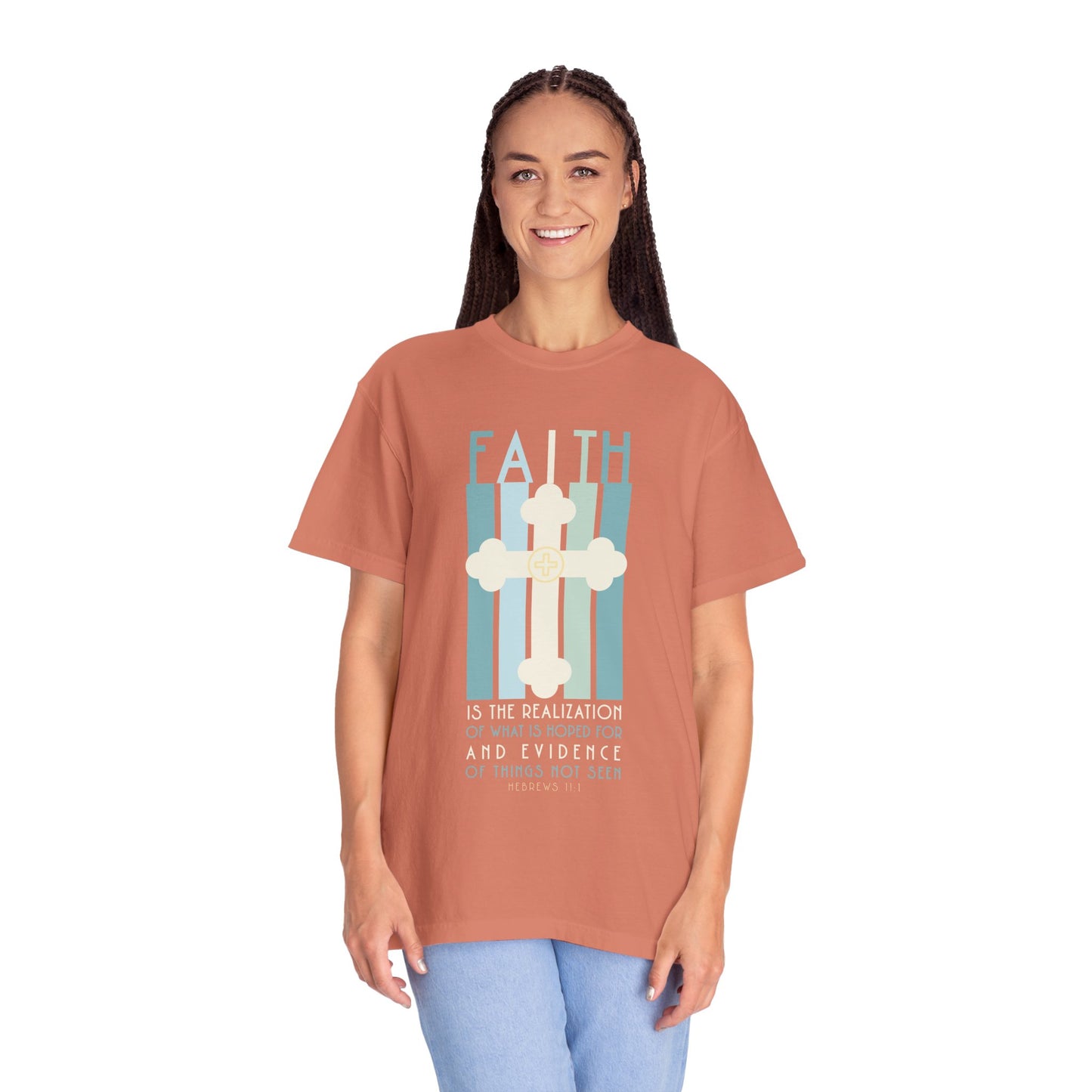 Hebrews 11:1 Faith Graphic T-Shirt