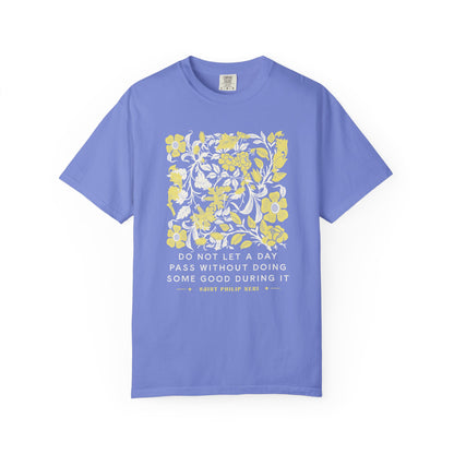 Saint Philip Neri Floral Graphic T-Shirt