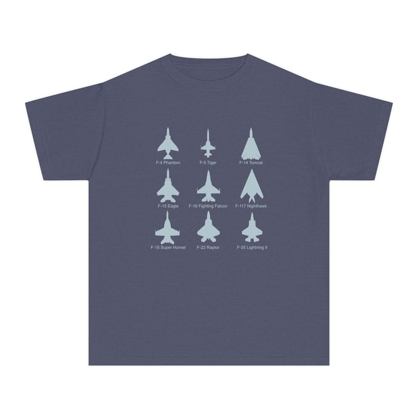 United States Fighter Jets Youth Graphic T-Shirt
