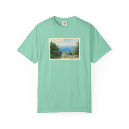 Greece Watercolor Graphic T-Shirt