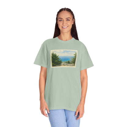 Greece Watercolor Graphic T-Shirt
