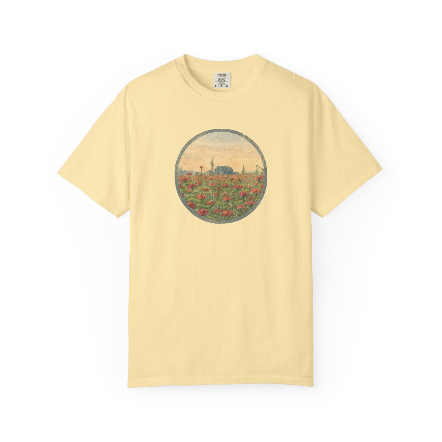 Field of Zinnias Graphic T-Shirt