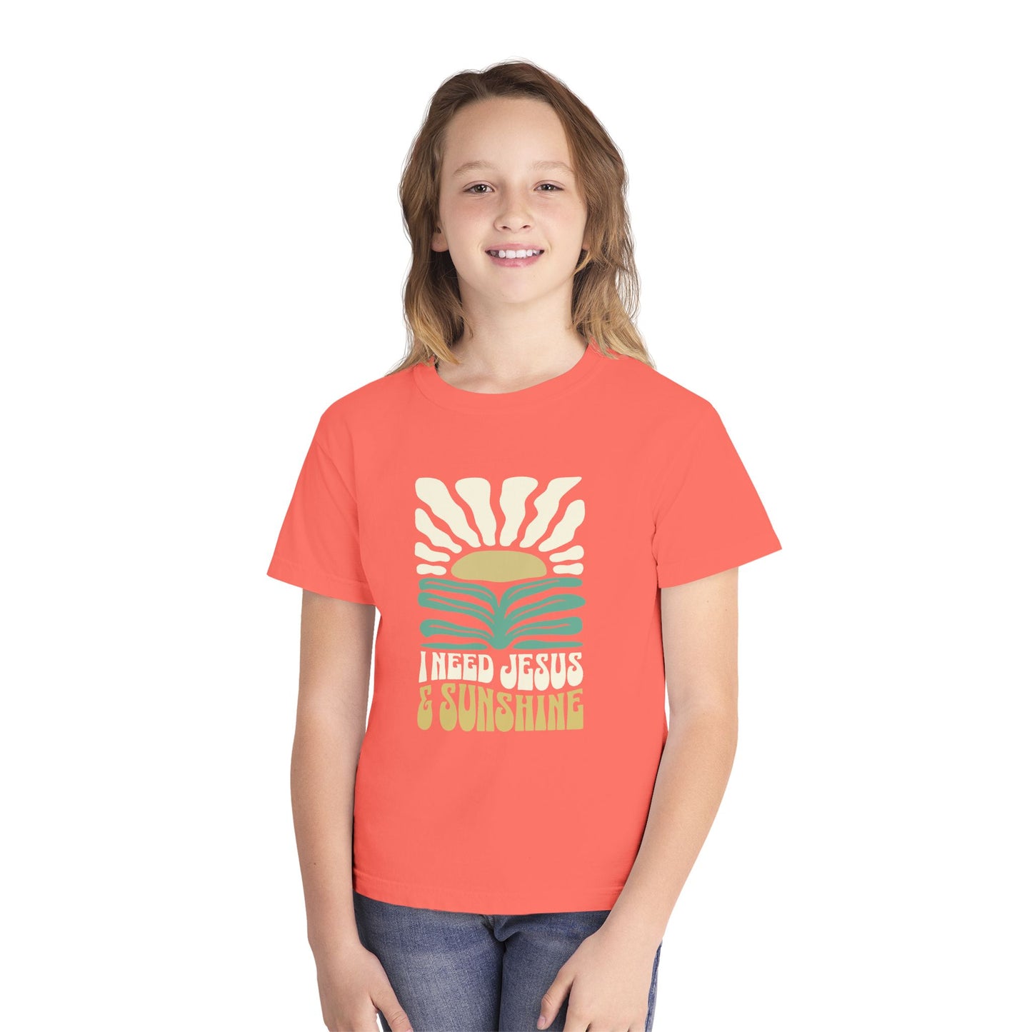 Jesus & Sunshine Youth Graphic T-Shirt