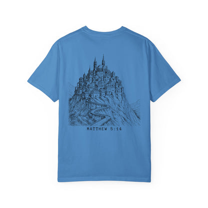 Matthew 5:14 - A City Set on a Mountain - Graphic T-Shirt