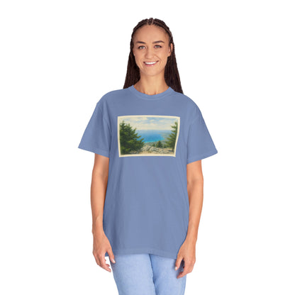 Greece Watercolor Graphic T-Shirt