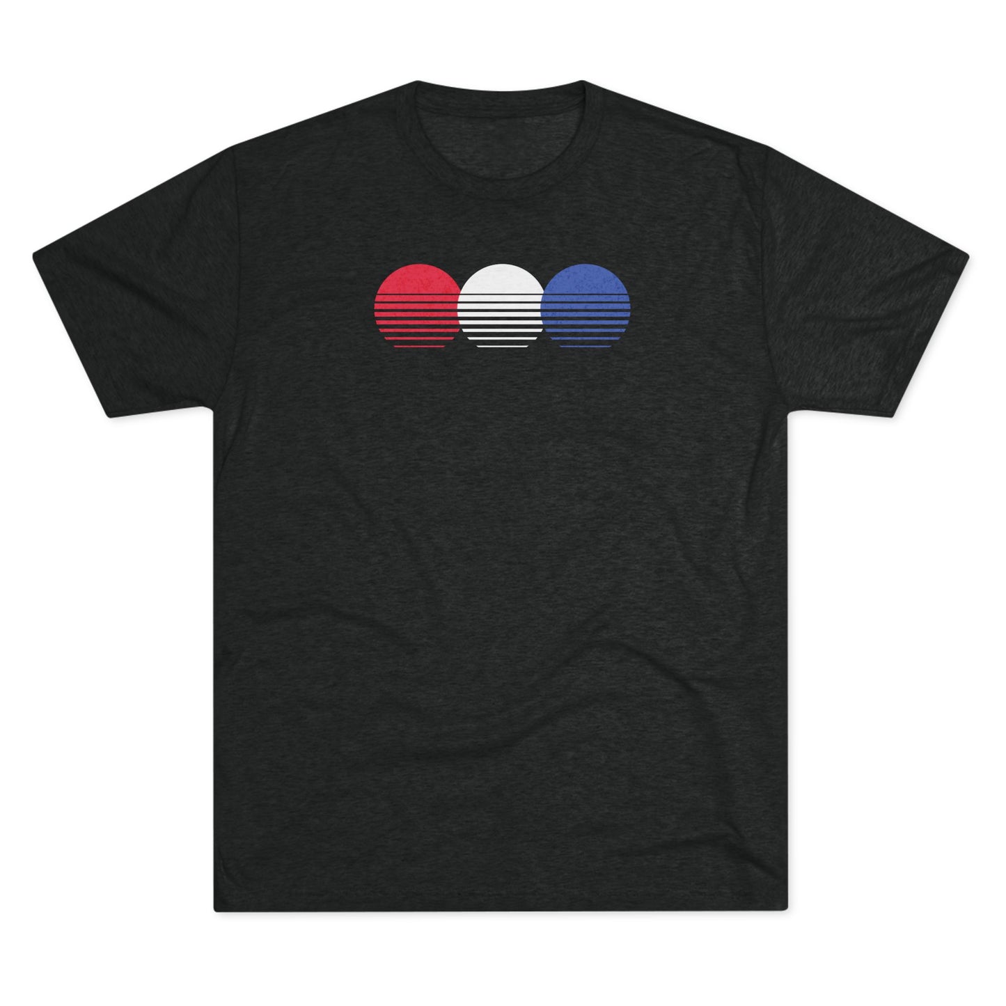 Patriotic Chasing Sunsets Tri-Blend T-Shirt