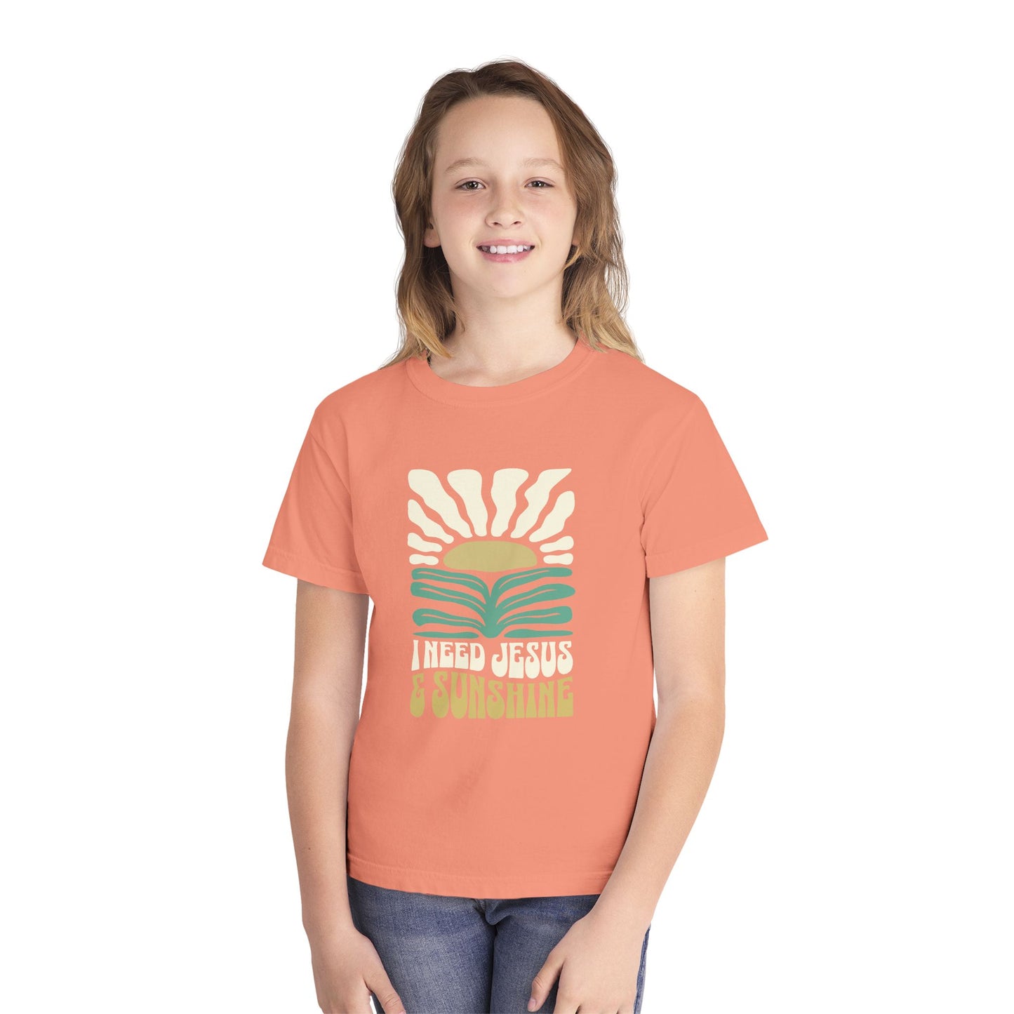 Jesus & Sunshine Youth Graphic T-Shirt