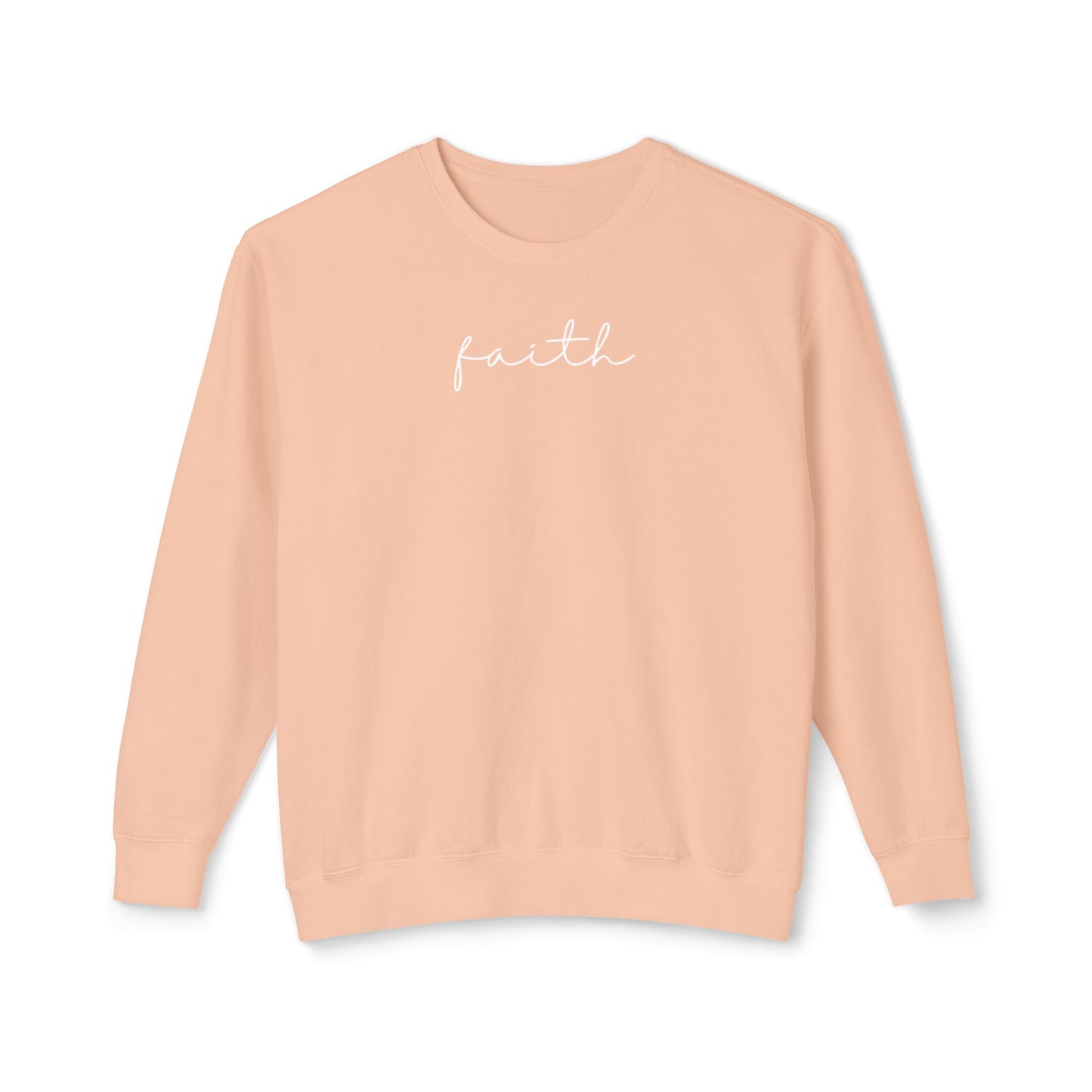 Faith Script Lightweight Sweatshirt