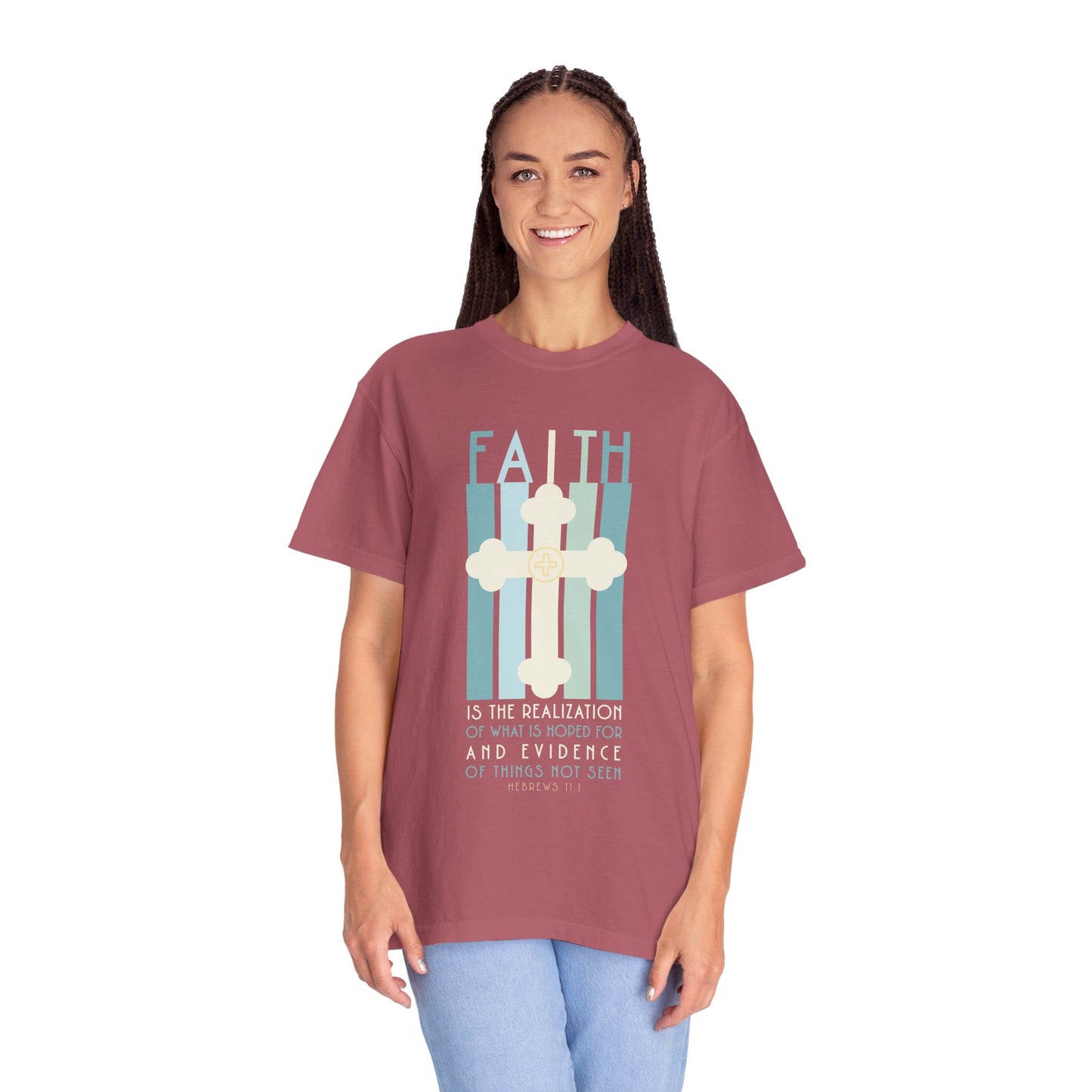 Hebrews 11:1 Faith Graphic T-Shirt