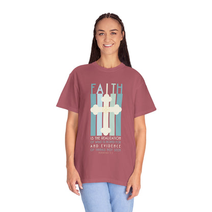 Hebrews 11:1 Faith Graphic T-Shirt