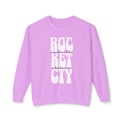 Rocket City Block Lettering Lightweight Sweatshirt