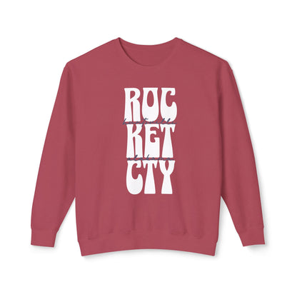 Rocket City Block Lettering Lightweight Sweatshirt