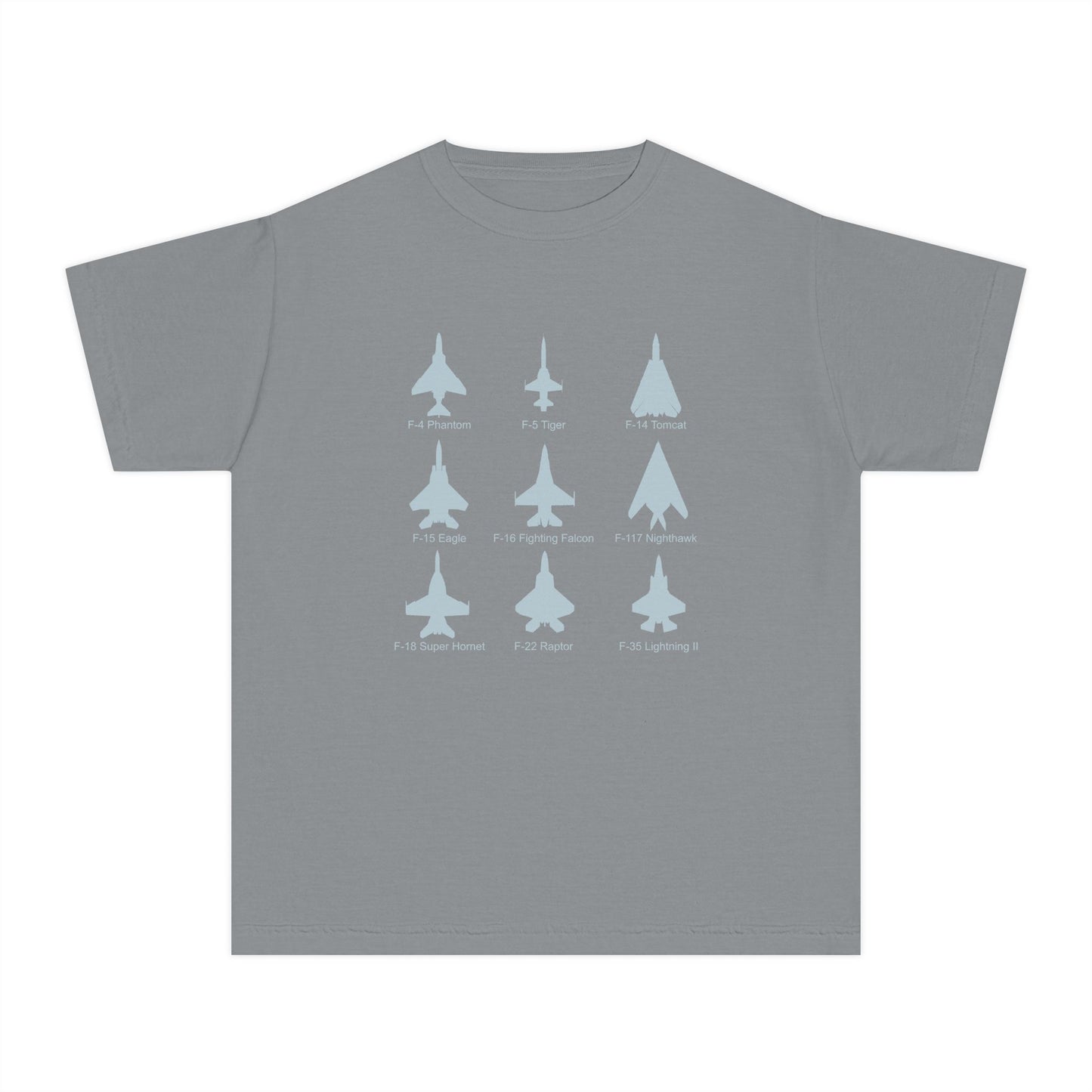 United States Fighter Jets Youth Graphic T-Shirt