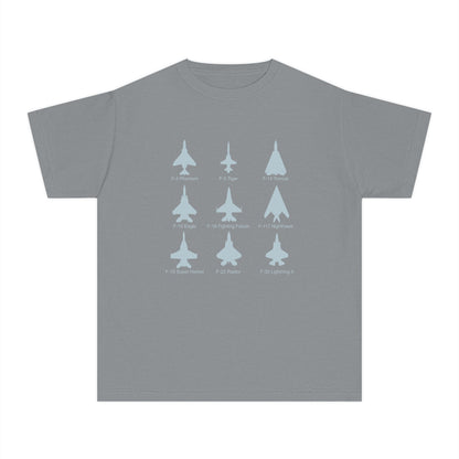 United States Fighter Jets Youth Graphic T-Shirt